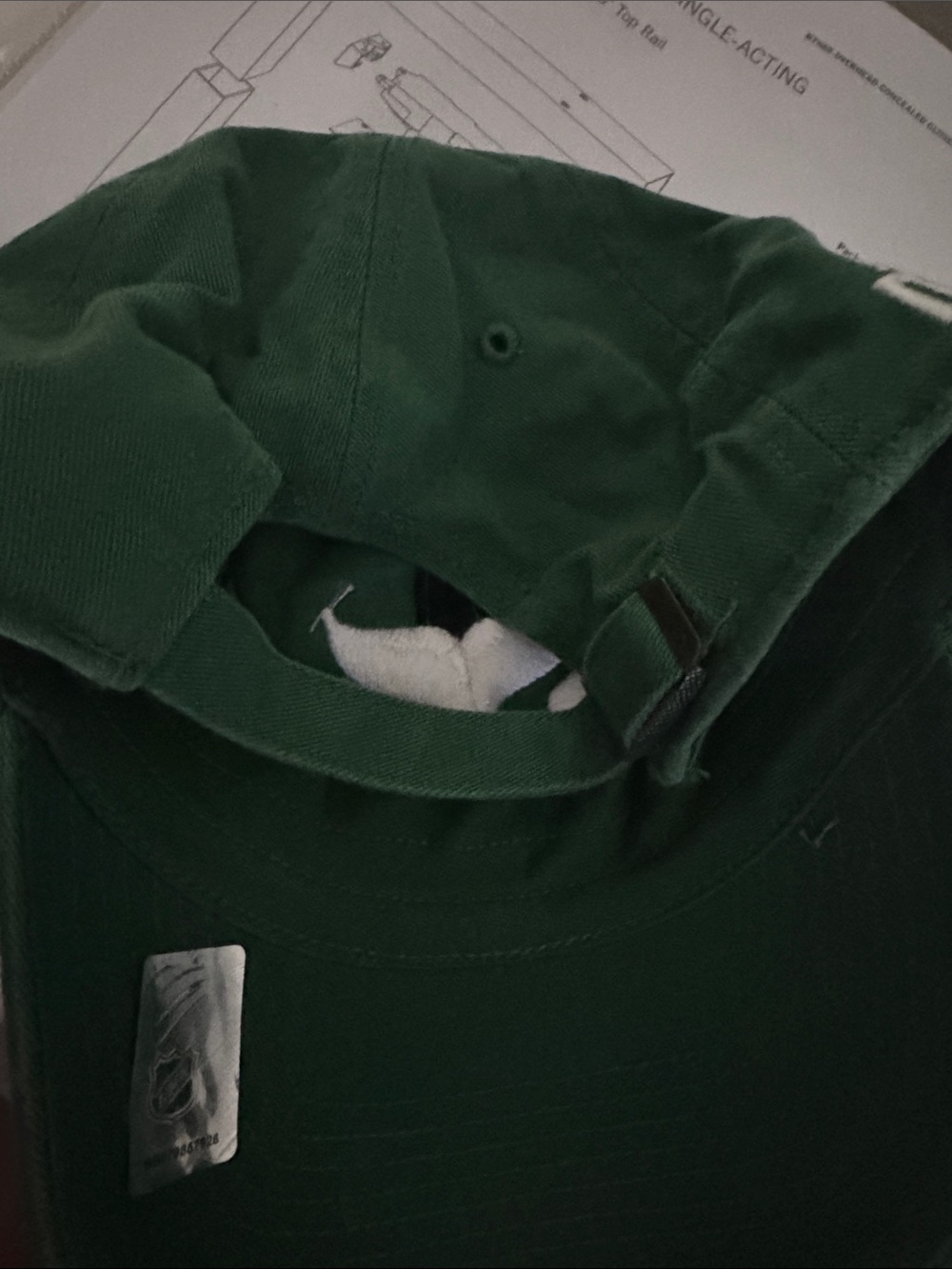 Vintage NHL Whalers 47’ Green Baseball Cap - Picture 6 of 6